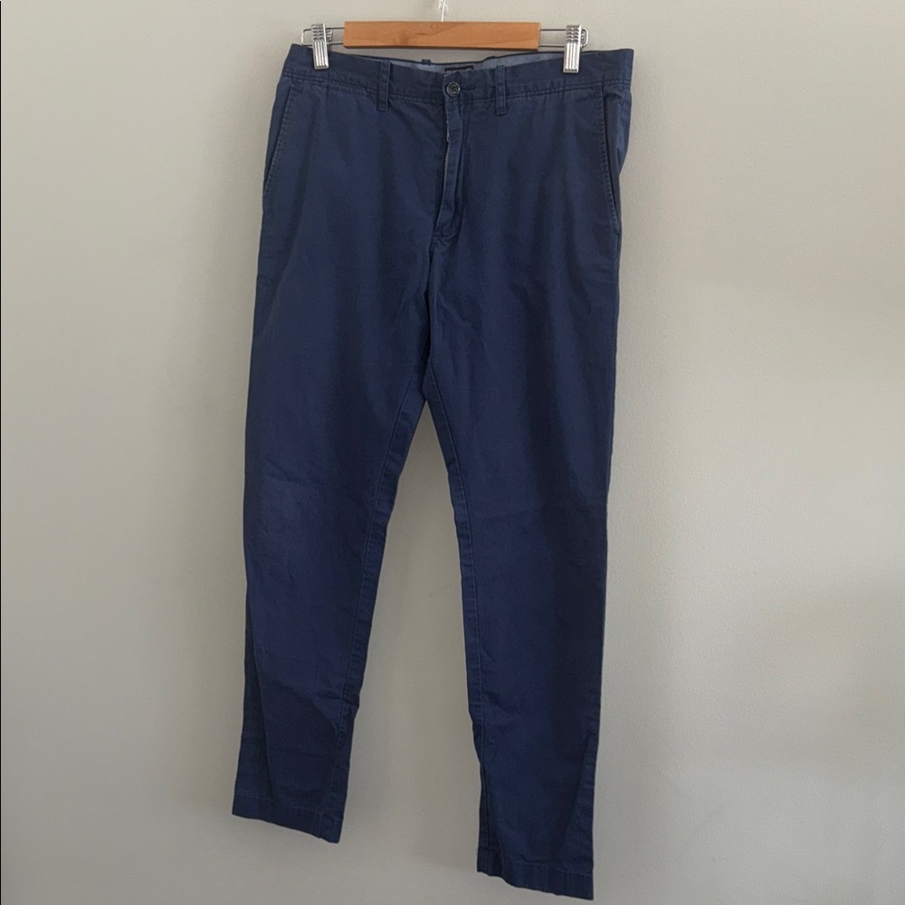 J. Crew Men's Lightweight Navy Chinos